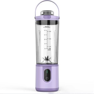 Portable Fruit Juicer Blender, Rechargeable 400ml Cup - USB / 7.4