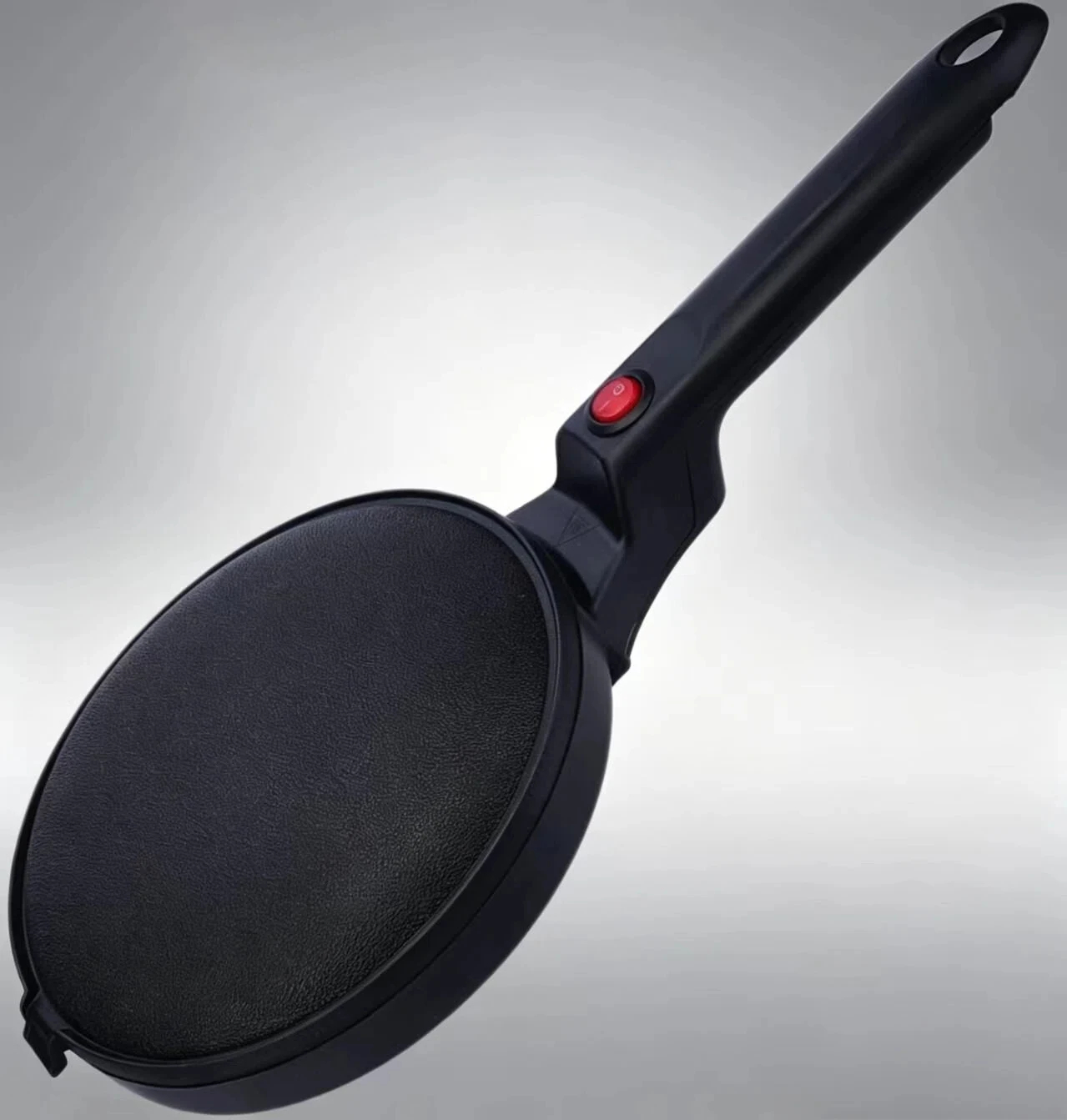 img alibaba 1792552880.jpeg Time Saving 600W Ceramic Coated Rapid Heating Effortless Cleanup Handheld Electric Crepe Maker for Home Kitchen Breakfast - Black / 220