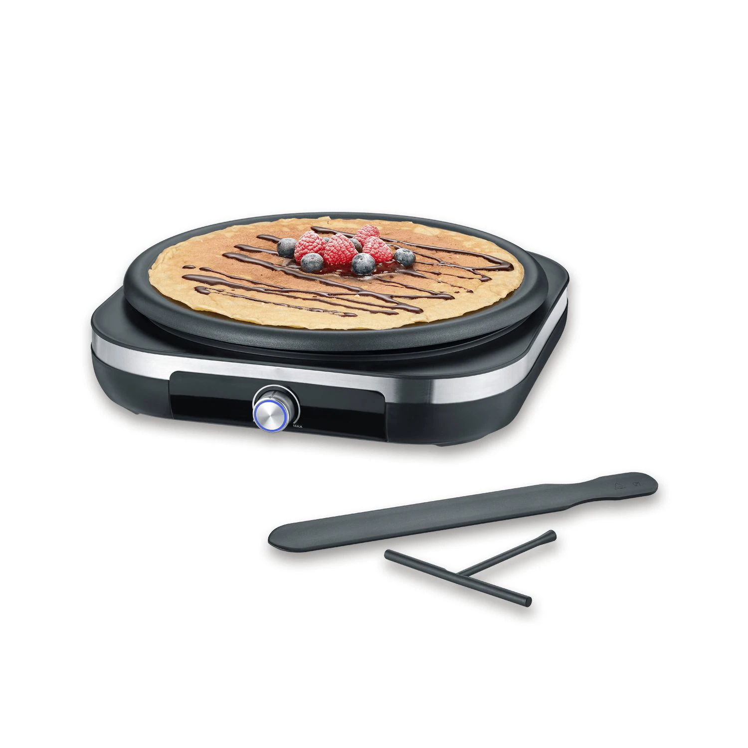 img alibaba 1792563096.jpeg Portable Electric Crepe Maker with Auto-Thermostat Control Non-Stick Pancake Baking Pan Breakfast Pizza Machine for Household