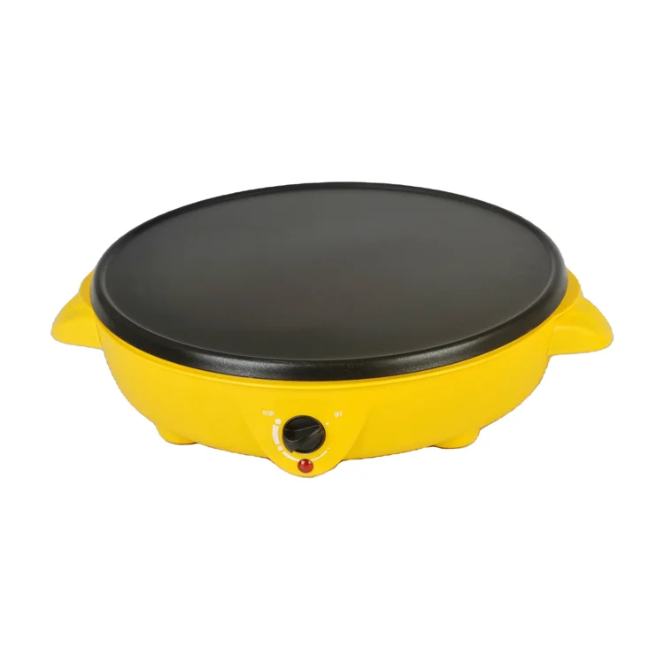 img alibaba 1792565237.jpeg Commercial Multi-Function Tortilla and Crepes Maker Easy to Clean Healthy Electrical Machine for Home - Yellow / As Required / 230