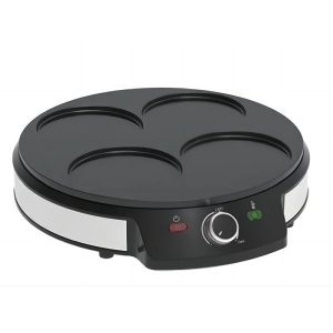 1200W Adjustable Temperature Control Knob Portable Electric Non-Stick Crepe Maker 30cm Diameter Cooking Plate Household
