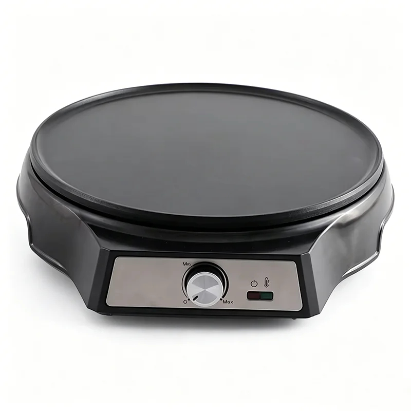 img alibaba 1792565899.jpeg Household Electric Maker Crepe and Pancake Pizza Griddle Makers Non-stick 33CM Plate Adjustable Temperature Crepe Maker