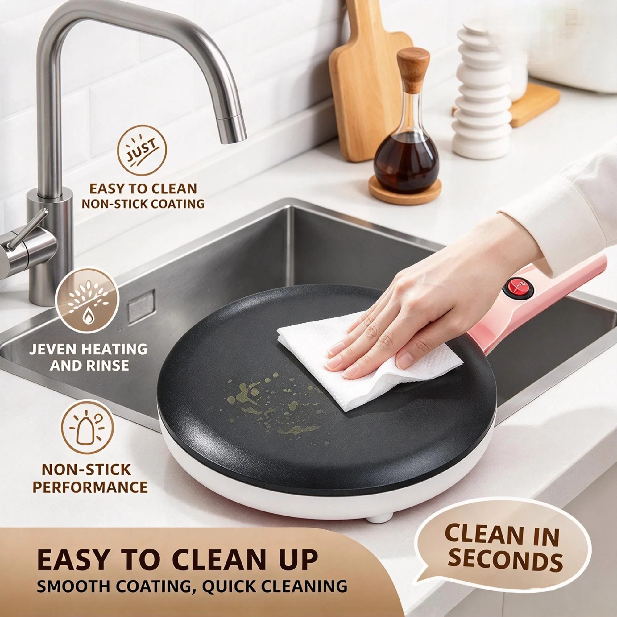 img alibaba 1792568337.jpeg Electric Griddle Single-sided Heating Compact Pancake Maker Electric Griddle Thin Pancake Machine Cooking Plate Pancake Maker