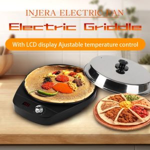 40cm 1800W 450 Degree Stainless Steel Non-stick Pancake crepe maker