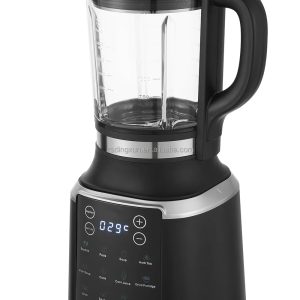 Custom Color Heating Blender 800W High Borosilicate Glass Jar Electric Smoothie Maker 12-In-1 Touchpad Control Household Mixer