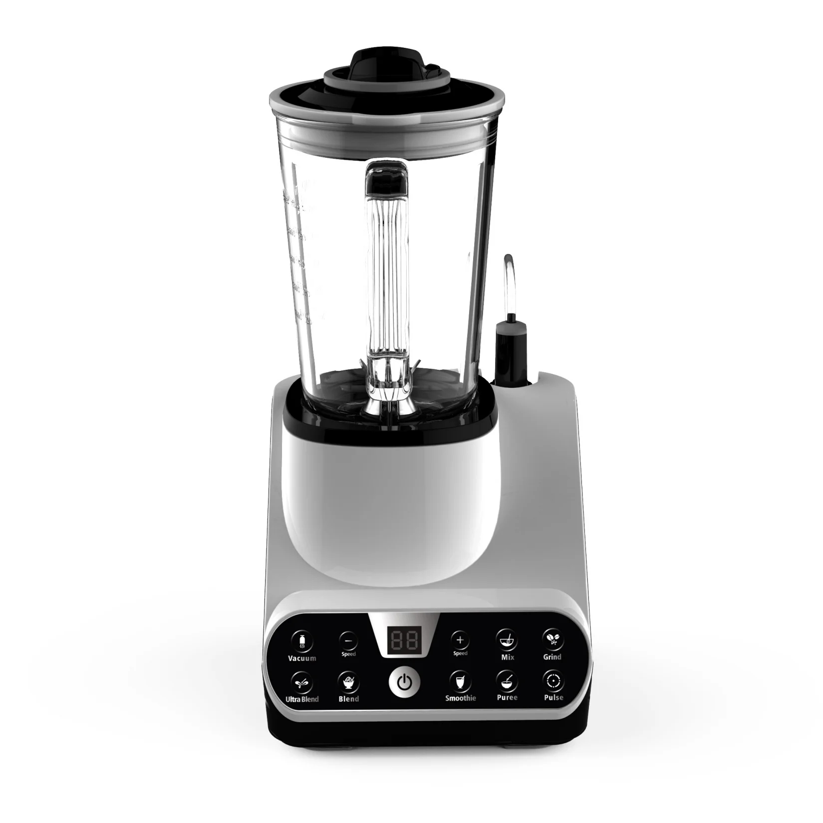 img alibaba 1792635396.jpeg 1800W Controls Professional Blender Powerful Heavy Duty Commercial Blender - Black
