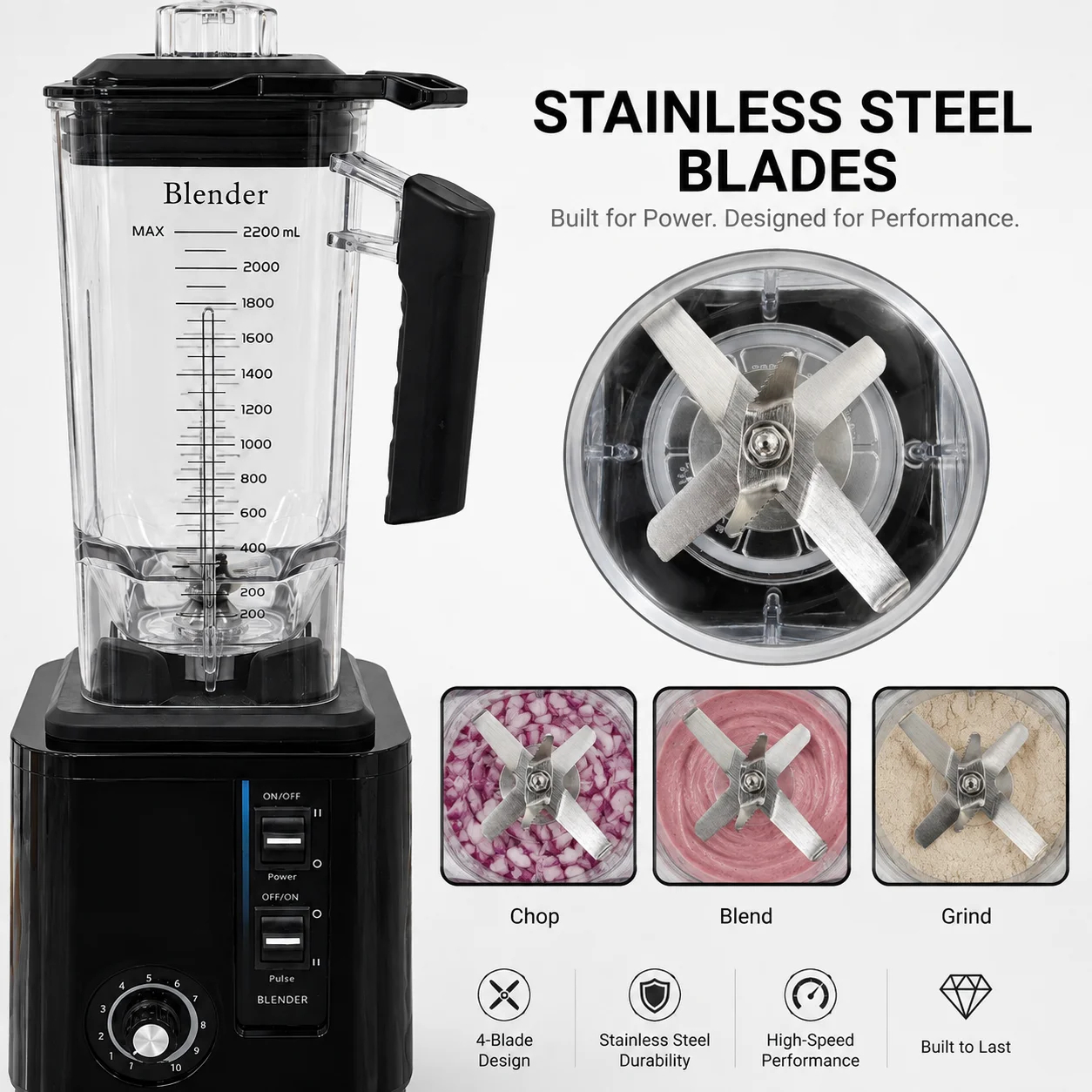img alibaba 1792635791.jpeg Heavy Duty Multiple Speeds Smoothie Maker Juice Blending Preparation Household Commercial Blender