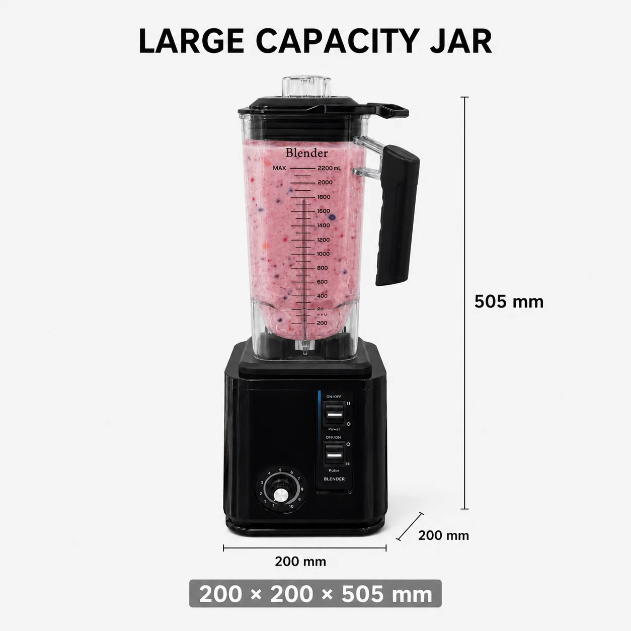 img alibaba 1792635799.jpeg Heavy Duty Multiple Speeds Smoothie Maker Juice Blending Preparation Household Commercial Blender