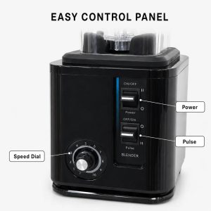 Heavy Duty Multiple Speeds Smoothie Maker Juice Blending Preparation Household Commercial Blender