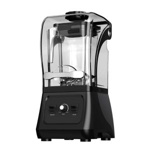 New Design Silent Blender Mixer Multifunctional Heavy Duty Commercial Professional High Speed Smoothie Blender With Cover - No / Black