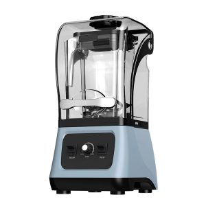 New Design Silent Blender Mixer Multifunctional Heavy Duty Commercial Professional High Speed Smoothie Blender With Cover - No / Blue