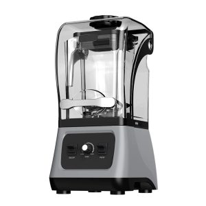 New Design Silent Blender Mixer Multifunctional Heavy Duty Commercial Professional High Speed Smoothie Blender With Cover - No / Grey