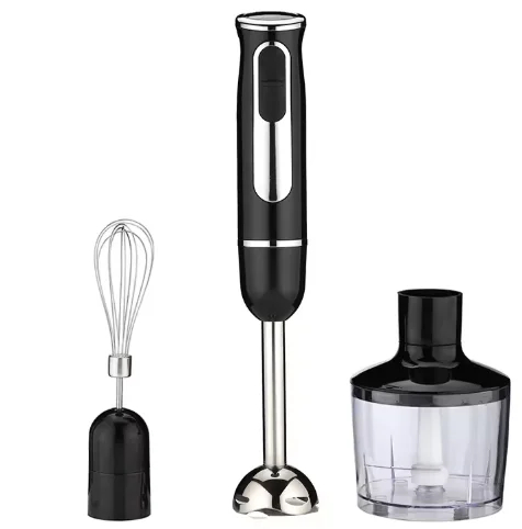 img alibaba 1792638000.jpeg Mini Professional Small Strong Stainless Steel Hand Mixer Blender Stick Mixer Stick Blender Machine Mixer - Black