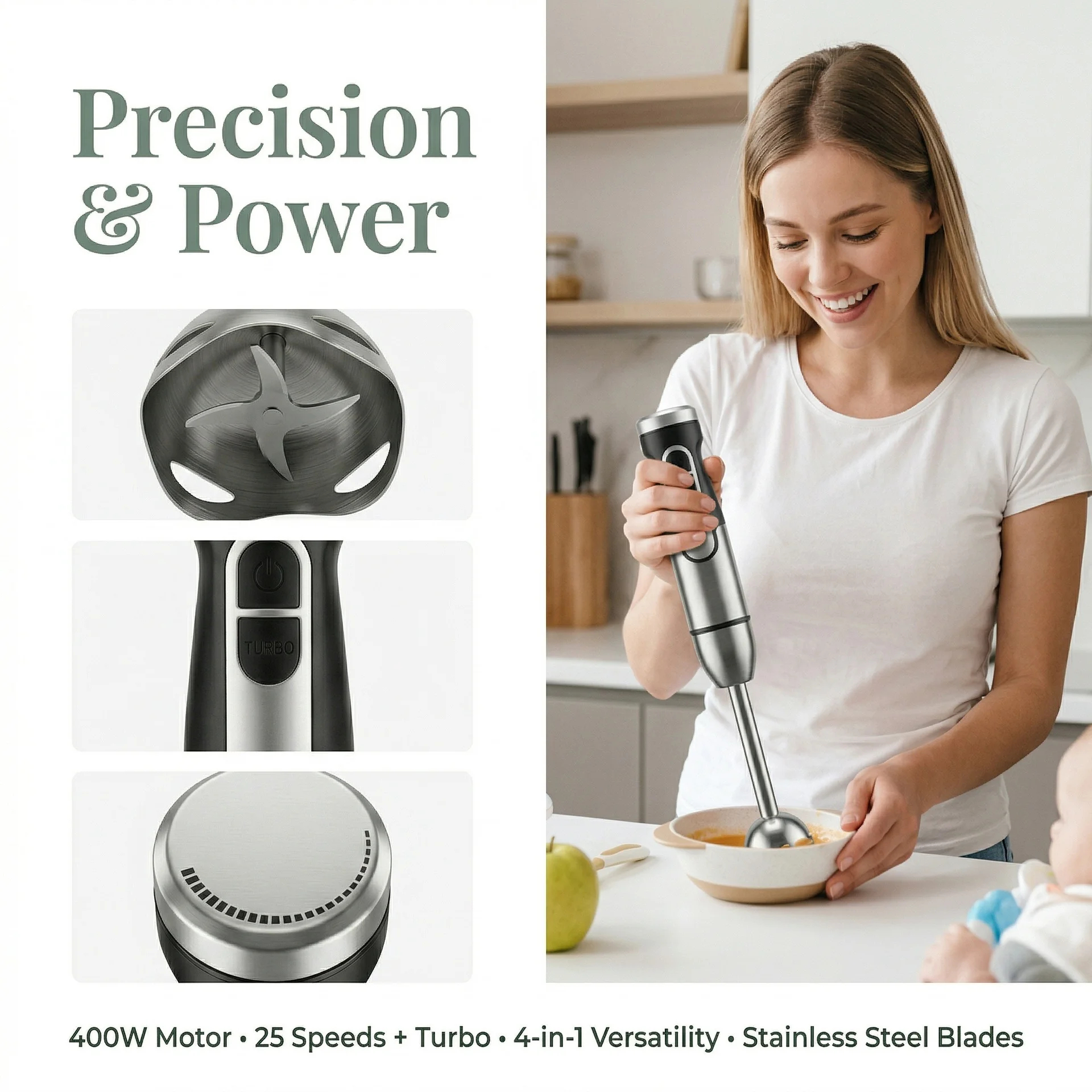 img alibaba 1792638721.jpeg Factory Wholesale 5 in 1 Stainless Steel Hand Blender Multifunctional Electric Food Mixer Baby Food Blender Meat Grinder