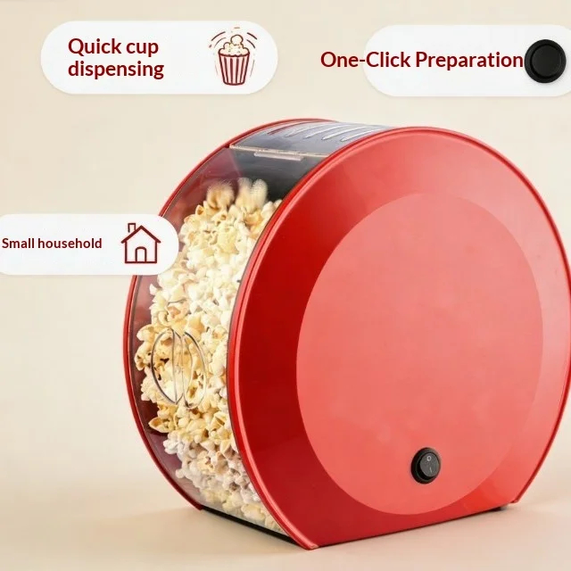 img alibaba 1793068177.jpeg Household High-Capacity 1200W Air-Popped Popcorn Maker Machine with PP Material