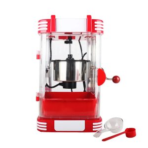 Plug-in Large Capacity Compact Popcorn Maker with PP/PC Material for Household Use