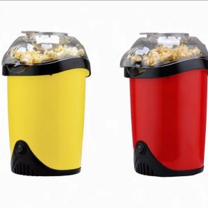 Small Air-Popper Popcorn Machine Cute and Creative Household DIY Fully Automatic 1200W Popcorn Maker - Multicolor