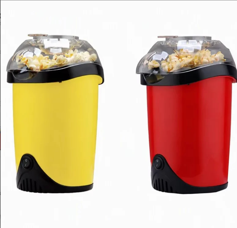 img alibaba 1793070083.jpeg Small Air-Popper Popcorn Machine Cute and Creative Household DIY Fully Automatic 1200W Popcorn Maker - Multicolor