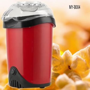 Small Air-Popper Popcorn Machine Cute and Creative Household DIY Fully Automatic 1200W Popcorn Maker
