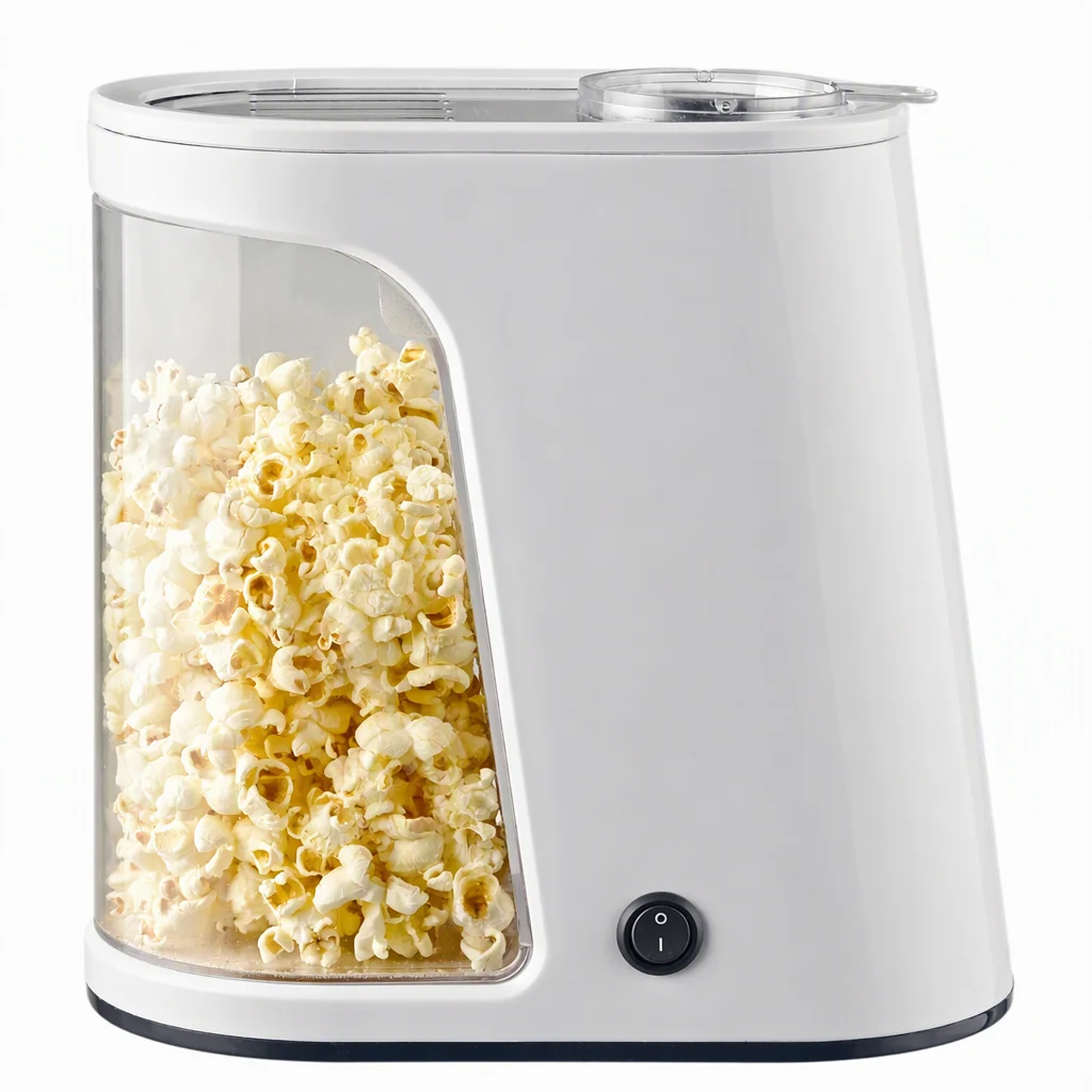 img alibaba 1793072690 2.jpg Electric Hot air Popcorn Maker Overheat protection Aluminum Material 1200W Power Switch Control for Home