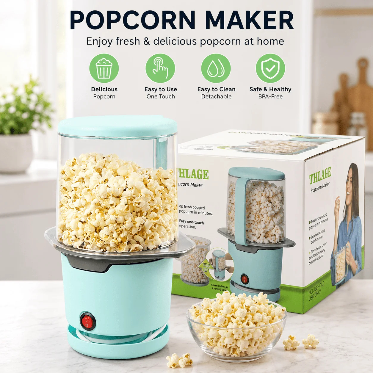 img alibaba 1793073097.jpeg Kitchen Kids Home-made Portable Electric Popcorn Machine Movie Snack Household Healthy Hot Air Oil Free Corn Popcorn Maker