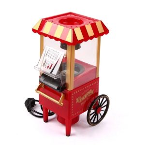Electric Car Shape Popcorn Machine Hot Air Popcorn Popper Electric Pop Corn Maker Healthy and Quick Snack for Party