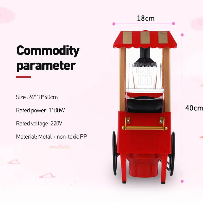 img alibaba 1793073166.jpeg Electric Car Shape Popcorn Machine Hot Air Popcorn Popper Electric Pop Corn Maker Healthy and Quick Snack for Party