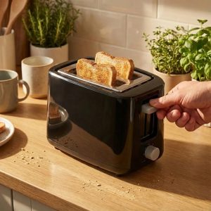 Electric 2-Slice Toaster, Variable Browning Control, Cancel Button
