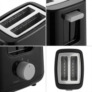 Electric 2-Slice Toaster, Variable Browning Control, Cancel Button