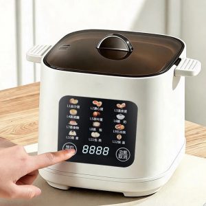 Electric Egg Cooker, 12-in-1 Steamer, 24H Preset, 12H Keep Warm