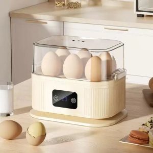 Mini Egg Cooker, Portable Food Steamer for Dorms and Home Kitchens