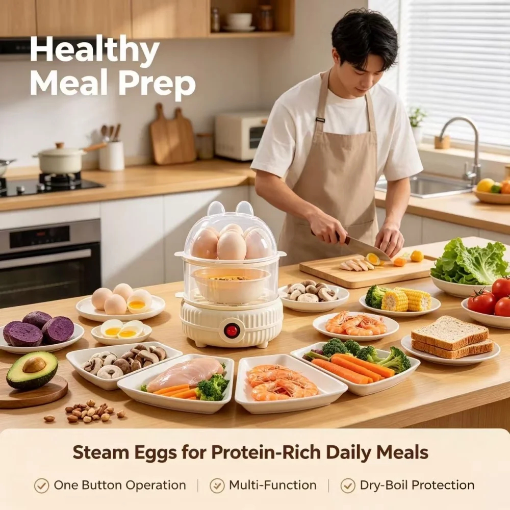 img alibaba 1793440933.jpeg Egg Cooker, Multi-Tier Steamer for Eggs, Buns, Dumplings, Corn