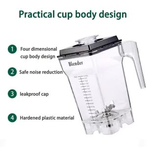 Soundproof Commercial Blender, Ice Crusher for Smoothies and Milkshakes