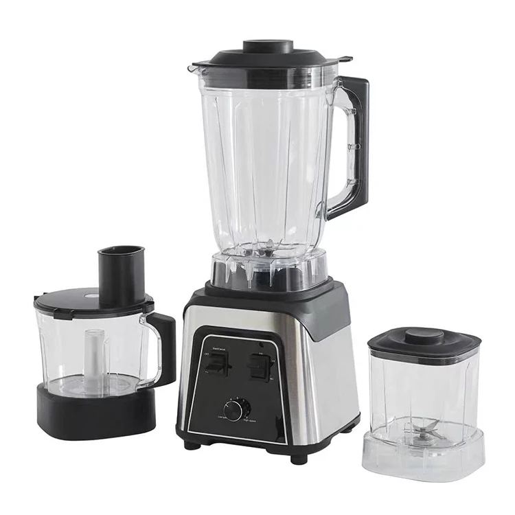 img alibaba 1793455646.jpeg Commercial Fruit Juice Blender, 2-in-1 4500W Heavy Duty Mixer - Black1 / 220