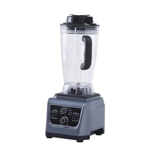 Commercial Fruit Juice Blender, 2-in-1 4500W Heavy Duty Mixer - Grey-blue / 220