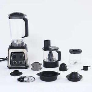 Commercial Fruit Juice Blender, 2-in-1 4500W Heavy Duty Mixer