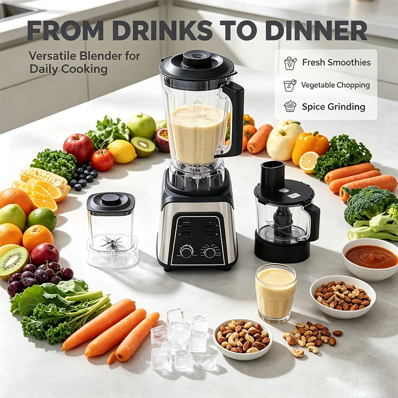 img alibaba 1793455713.jpeg Commercial Fruit Juice Blender, 2-in-1 4500W Heavy Duty Mixer