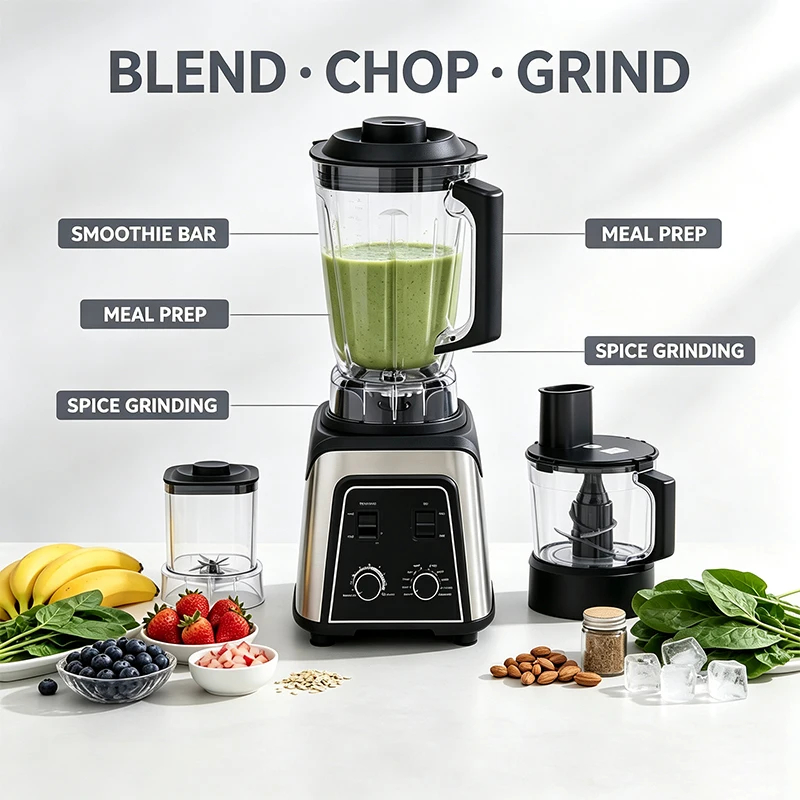 img alibaba 1793455720.jpeg Commercial Fruit Juice Blender, 2-in-1 4500W Heavy Duty Mixer