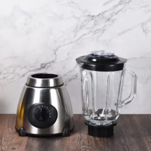 Electric Grinder, Blender and Food Mixer, Glass and Stainless Steel