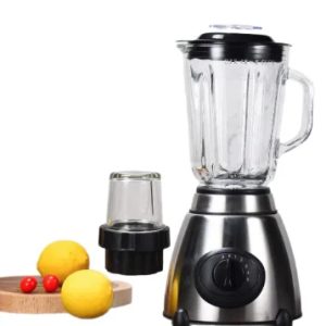 Electric Grinder, Blender and Food Mixer, Glass and Stainless Steel
