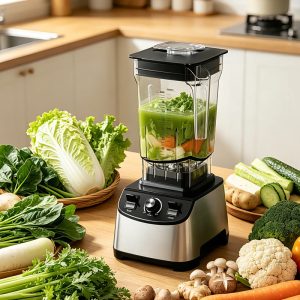 2200W Electric Blender, 2L, 5-Speed Pure Copper Motor